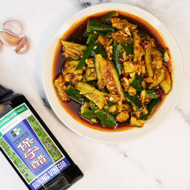 Sichuan Smashed Cucumber (Cold dish) – Natural Plus Green