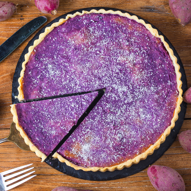 Purple Sweet Potato Pie – Natural Plus Green