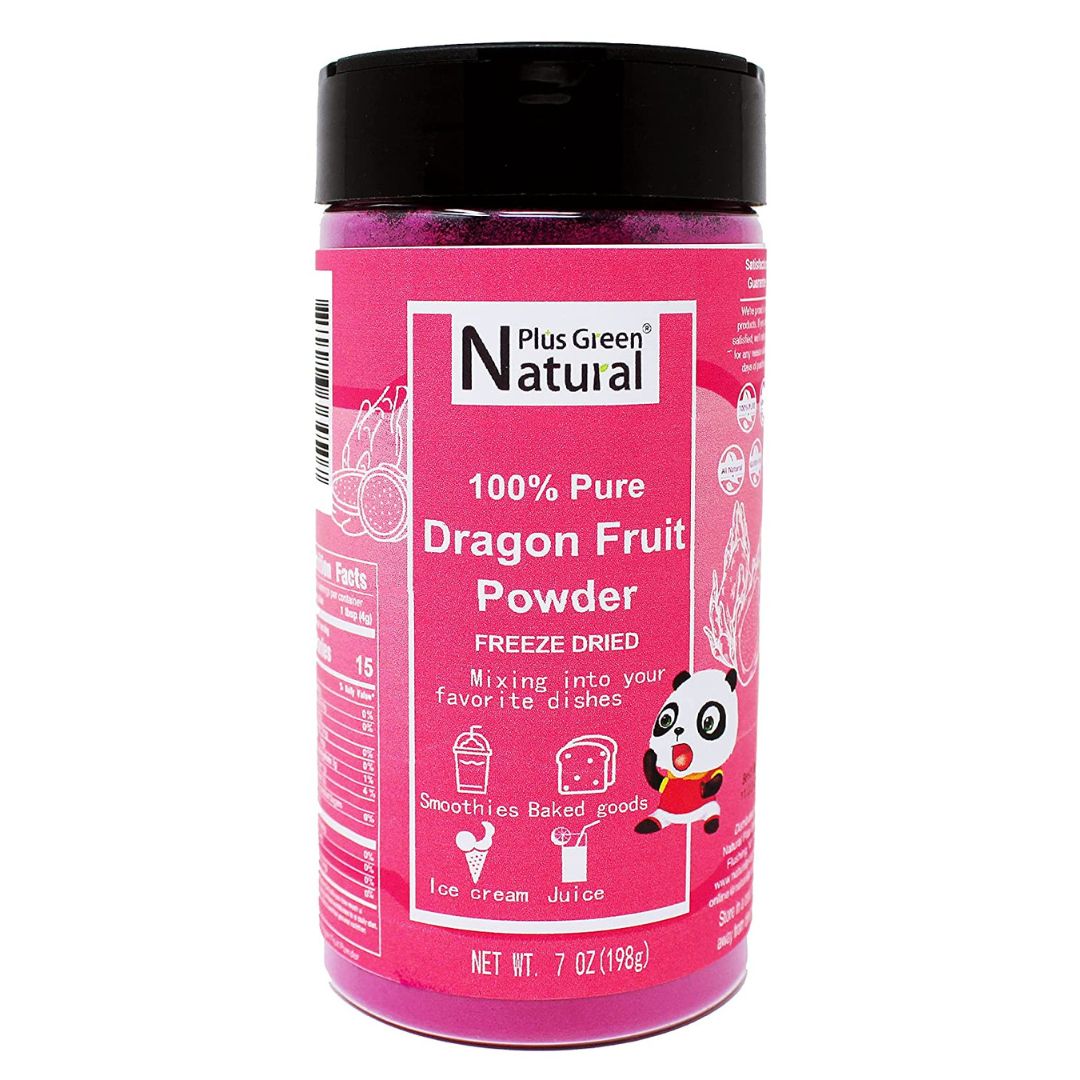 Fruit du Dragon Colorant Alimentaire Poudre Rouge | XL 500g Colorant  Alimentaire Rose Poudre de Fruits Freeze Dried Fruit | Dragon Fruit Powder