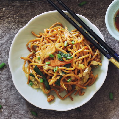 Chinese Style Lo Mein (Noodle)