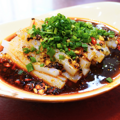 Szechuan Style Liang Fen (Cold Noodles)