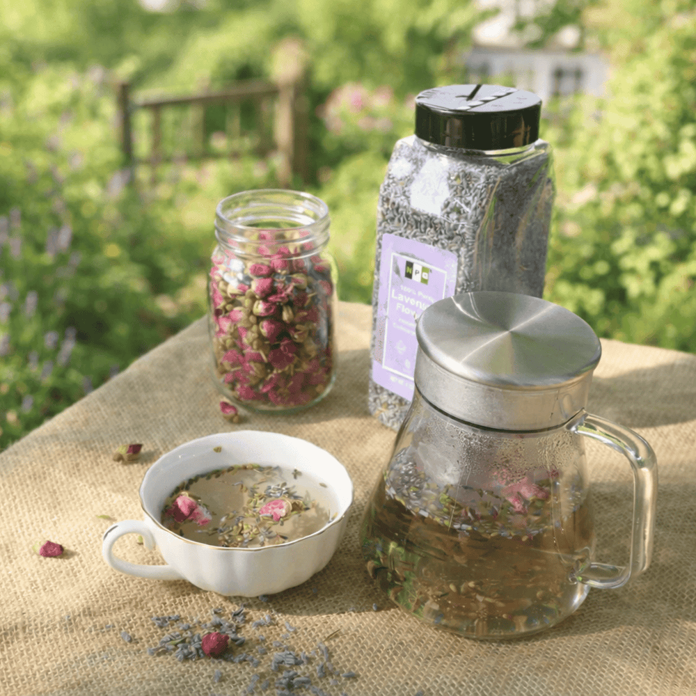 LAVENDER ROSE BLOSSOM TEA – Natural Plus Green