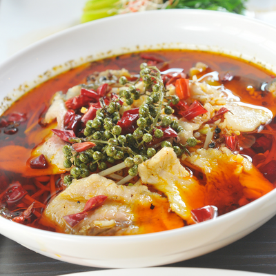 Sichuan Boiled Fish (Spicy)