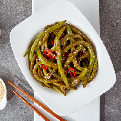 Spicy Chinese Sichuan Green Beans