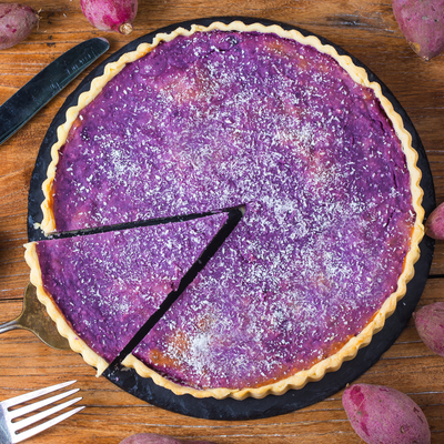Purple Sweet Potato Pie