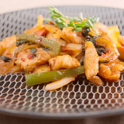Sichuan Wok-fried Chicken