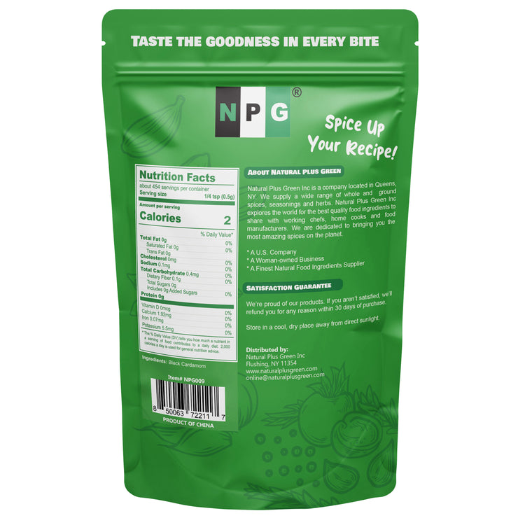 NPG Black Cardamom Whole, Caoguo