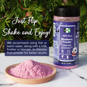 NPG Blueberry Powder 7 Oz Freeze Dried 100% Pure