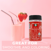 NPG Freeze Dried 100% Pure Strawberry Powder