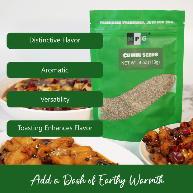 NPG Cumin Seeds 4 Oz