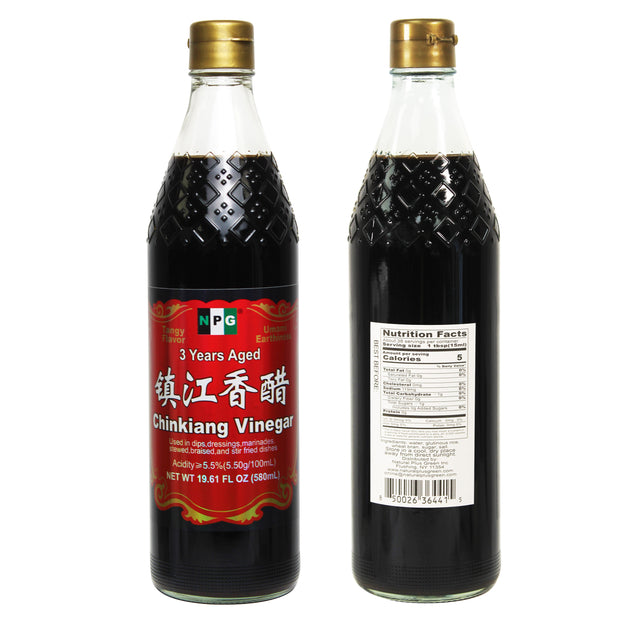 NPG Premium Chinkiang Vinegar 19.61 Fl Oz