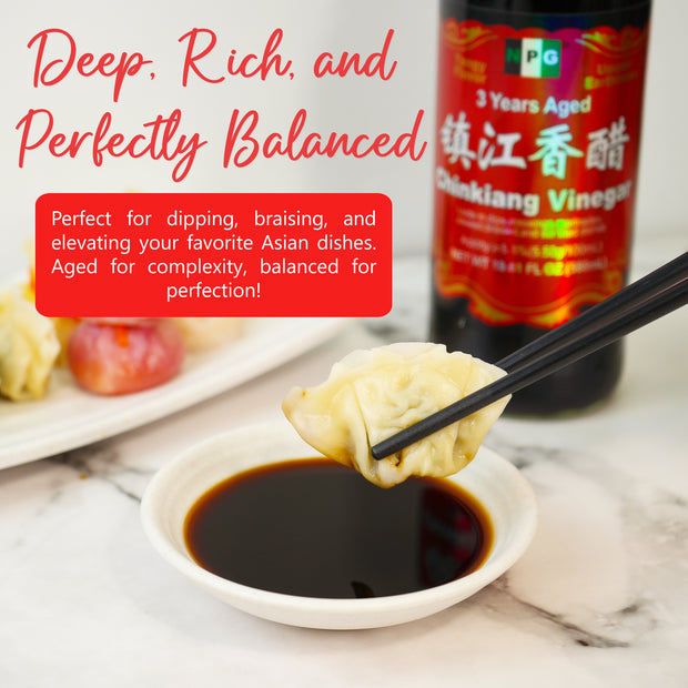 NPG Premium Chinkiang Vinegar 19.61 Fl Oz