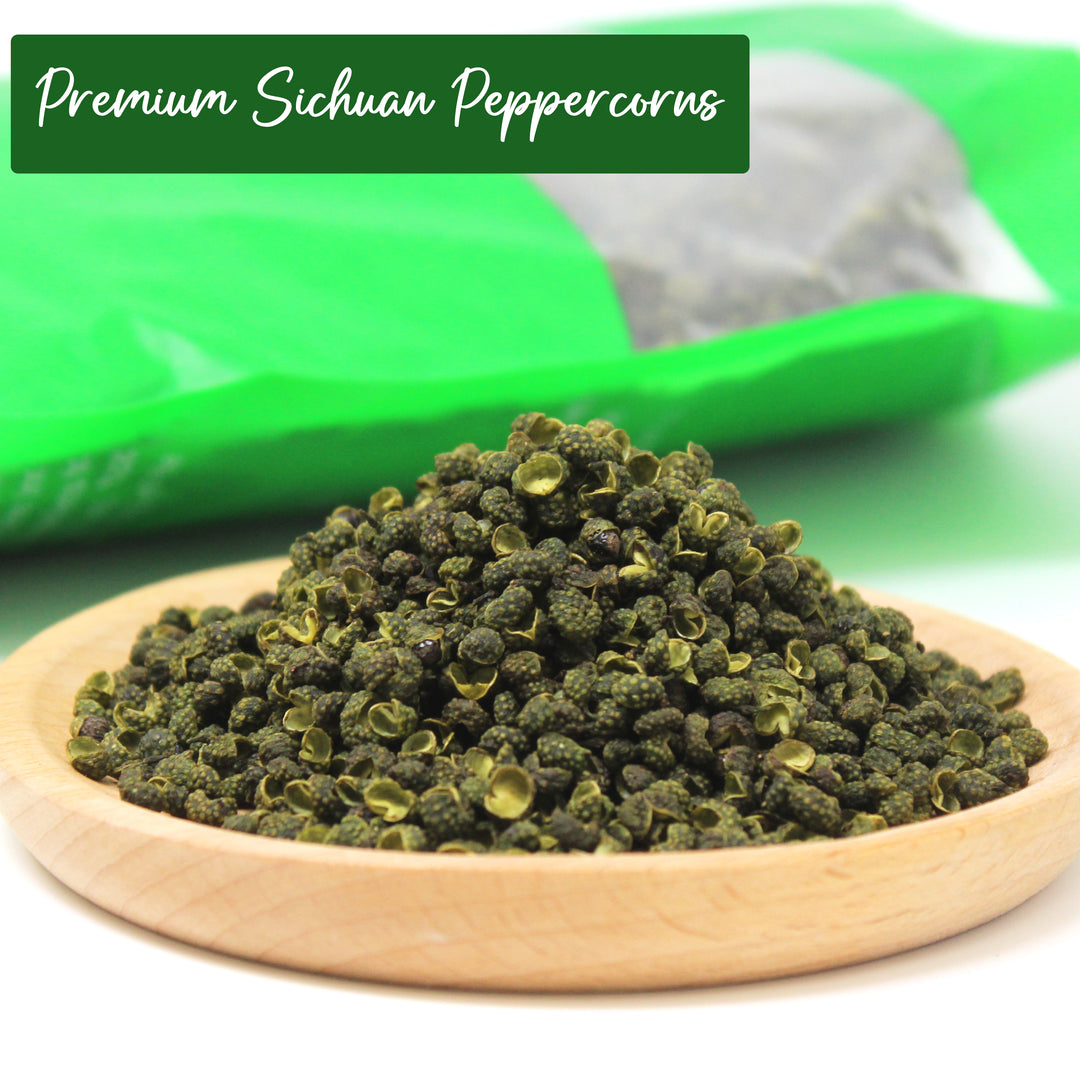 NPG Sichuan Green Peppercorns Whole 16 Oz Bulk for Cooking