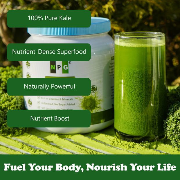 NPG Freeze-Dried Kale Powder 32 Oz (2 LB)
