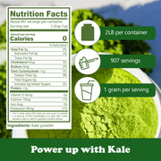 NPG Freeze-Dried Kale Powder 32 Oz (2 LB)