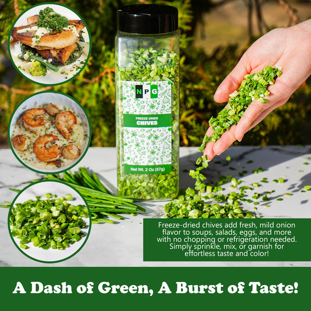 NPG Freeze-Dried Chives 2 Oz
