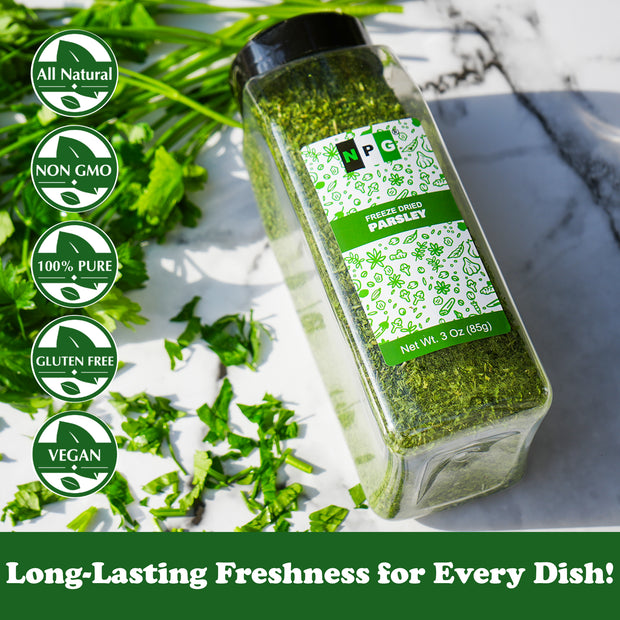 NPG Freeze-Dried Parsley Flakes 3 Oz
