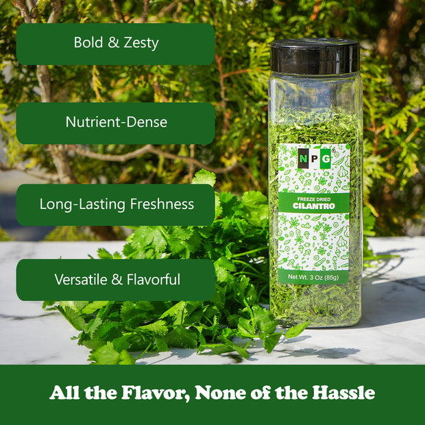 NPG Freeze-Dried Cilantro Leaves 3 Oz