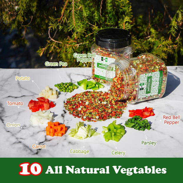 NPG Freeze-Dried Vegetable Mix 16 Oz (1 LB)
