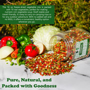 NPG Freeze-Dried Vegetable Mix 16 Oz (1 LB)