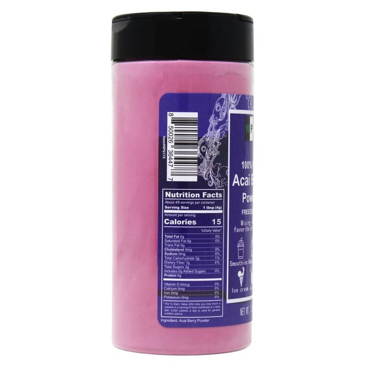 NPG Acai Berry Powder 7 Oz Freeze Dried 100% Pure