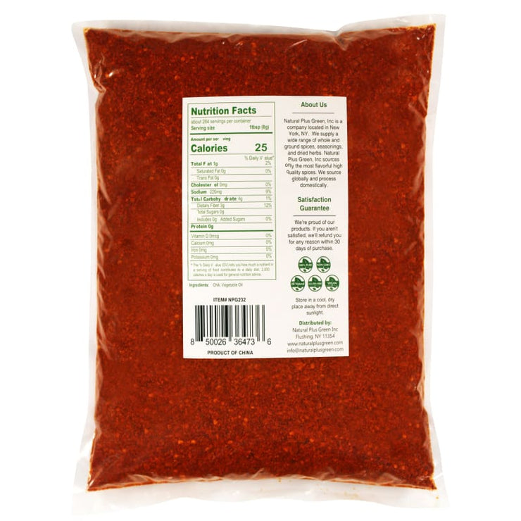 NPG Authentic Sichuan Chili Flakes 5 LB Bulk Medium Hot
