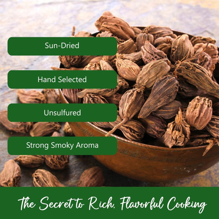 NPG Black Cardamom Whole Caoguo