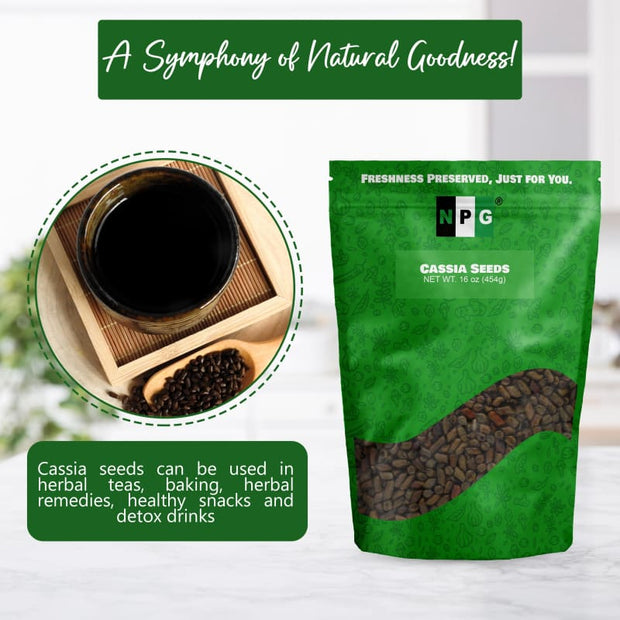 NPG Cassia Seeds 16 Oz