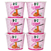 NPG Chili Oil Wide Noodles 3.7 Oz (Pack of 6)