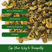 NPG Chrysanthemum Bud Flower Herbal Tea 16 Oz