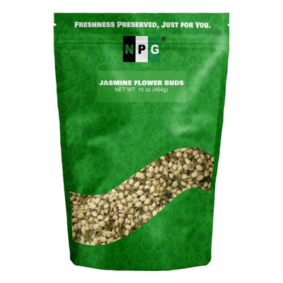 NPG Dried Jasmine Flowers Herbal Tea 16 Oz