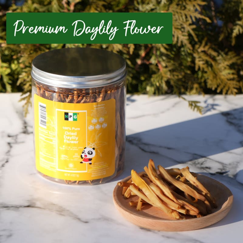 dried lily flower for humba NPG Dry Daylily Flowers for Moo Shu Pork & More – Natural Plus Green