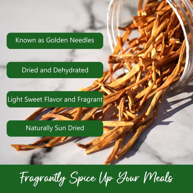 dried lily flower recipe NPG Dry Daylily Flowers for Moo Shu Pork & More – Natural Plus Green