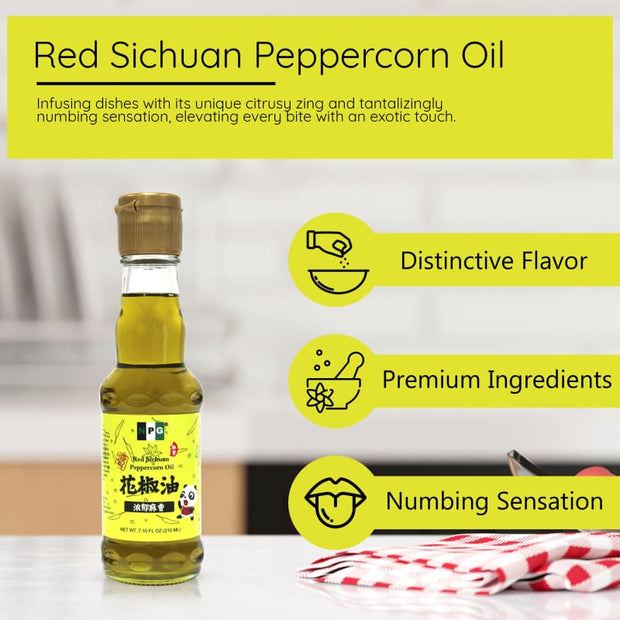 NPG Sichuan Red Peppercorn Oil 7.1 Fl Oz