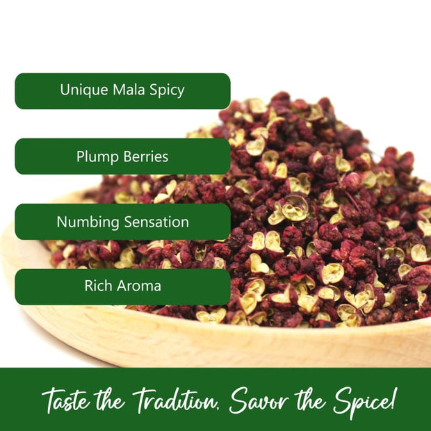 NPG Szechuan Red Peppercorns Whole 16 Oz