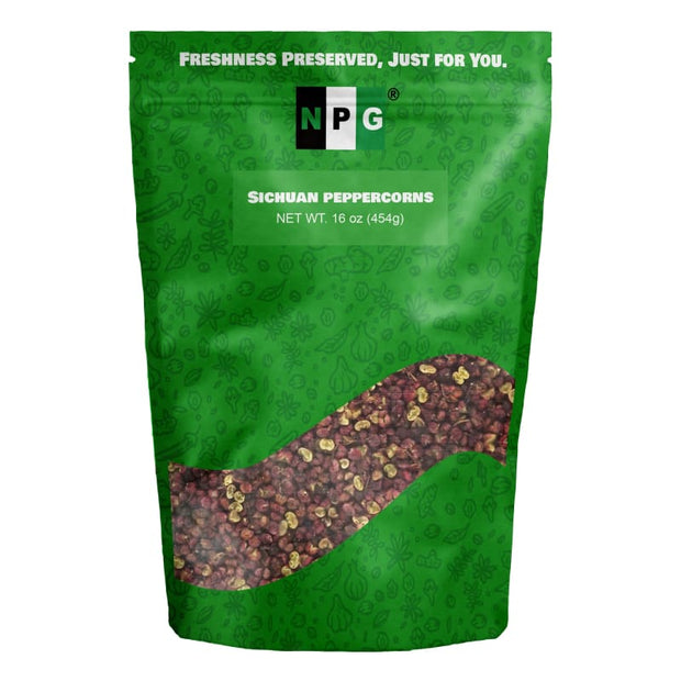 NPG Szechuan Red Peppercorns Whole 16 Oz