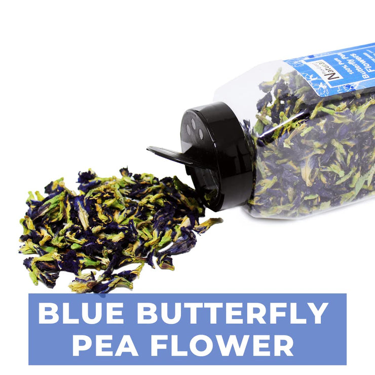 NPG 100% Pure Dried Blue Butterfly Pea Flower Whole