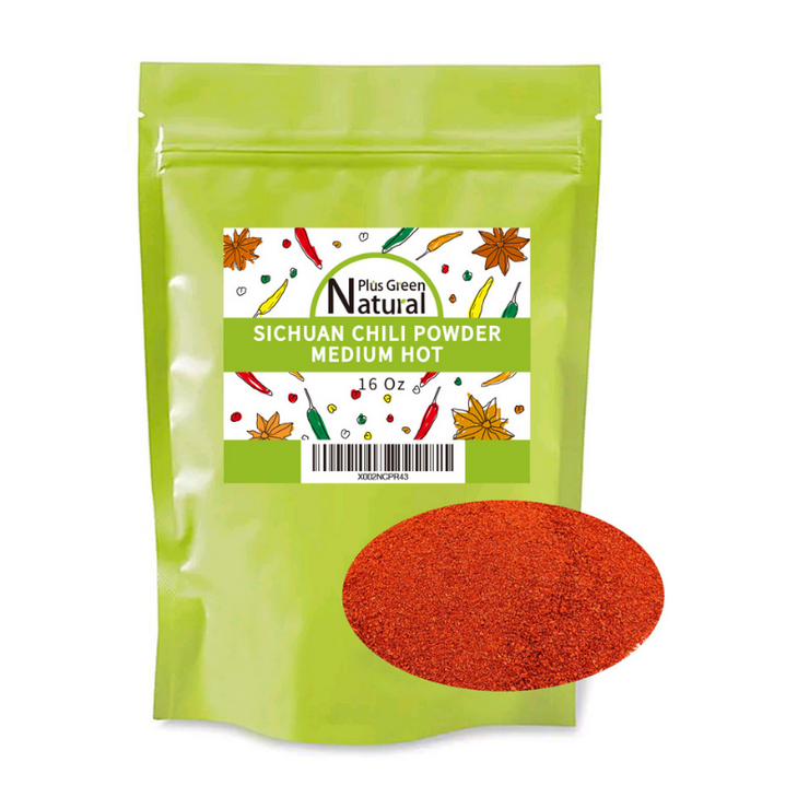 Natural Plus Green Sichuan Chili Powder 